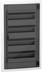 Schneider Electric PrismaSeT XS LVSXP418 süllyesztett elosztó - 72 modul - 4 sor, füstszínű ajtóval IP40, PE+N sínnel - Méretek : 810x486x129mm - max 125A (LVSXP418)