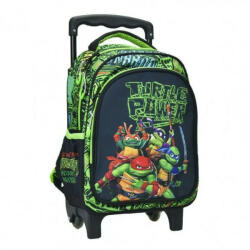 Gimsa Tini Nindzsa Teknőcök Power gurulós ovis hátizsák, táska 30 cm (GIM33426072) - kidsfashion