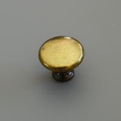 ITALMETAL Fém bútorgomb, fényes bronz színű (IT_PZ30_30_02)