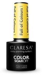 Claresa Gel-lac pentru unghii - Claresa Full Of Colours SoakOff UV/LED Color 7