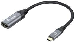Equip USB 3.0 Type C HDMI 2.1 Átalakító Fekete 15cm 133492 (133492)