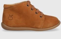 Pom D'api gyerek félcipő velúrból barna - barna 21 - answear - 33 990 Ft