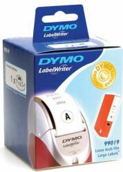 DYMO Etichete termice, DYMO LabelWriter, biblioraft 75mm, permanente, 190mmx59mm, hartie alba, 1 rola/cutie, 110 etichete/rola, 99019 (S0722480)