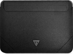 GUESS Husă pentru tabletă Guess Guess Sleeve GUCS14PSATLK 13/14" negru/negru Saffiano Triangle Logo (GUCS14PSATLK)