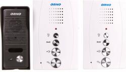 ORNO Interfon pentru o familie ELUVIO INTERCOM ORNO OR-DOM-RE-920/W, control automat al portilor, functie intercom, ultra-slim, alb/gri (OR-DOM-RE-920/W)