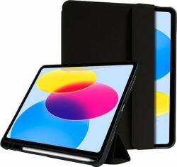 CRONG Husă Crong Crong FlexFolio pentru tabletă iPad 10.9 (2022) cu Apple Pencil (negru) (CRG-FXF-IPD109-BLK)