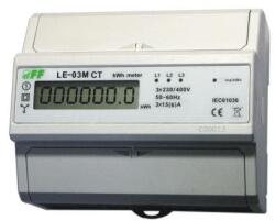 F&F contor electric trifazat cu transmisie programabile RS-485 MODBUS clasa 1 LCD LE-03M-CT (LE-03M-CT)