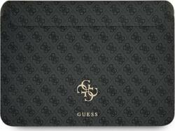 GUESS Husa Premium Guess Sleeve Big Logo Compatibila Cu Laptop / Macbook Pro / Air 13inch, Negru (GUE1204GRY)