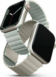 Uniq UNIQ Revix Apple Watch 4/5/6/7/SE/8/Ultra band 44/45/49mm Magnetic reversibil salvie-bej/salvie-bej (UNIQ741)