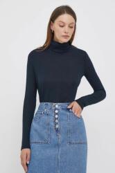 Pepe Jeans hosszú ujjú női, garbónyakú, sötétkék - sötétkék XS