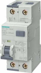 Siemens întrerupător combinat RCBO tipA 30mA 10kA 1+N B10A 5SU1354-6KK10 (5SU1354-6KK10)