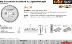 CMT 296.160. 56H Ferăstrău HW D=160 F=20 Z=56 (296.160.56H)