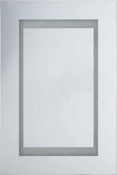 Shumee Dulap de baie montat pe perete Shumee cu oglinda LED 40 x 60 cm alb MALASPINA (231622)