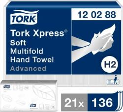 Tork Tork Xpress - Prosop moale cu 4 panouri, alb - Avansat (120288)