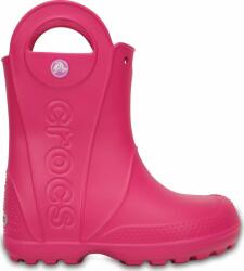 Crocs Cizme Crocs Crocs guminiai batai vaikams Handle It Rain Boots, Candy Pink (30-31)