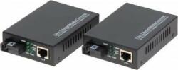 Set mediaconvertor RX+TX Single Mode Gigabite 1000Mb/s 25Km (OMG1-SM)