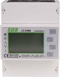 F&F Electricitate metru 3 faze LCD LE-100A 03MB (LE-03MB)