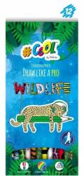 Victoria Cool Wildlife színes ceruza 12 db (TVC003)
