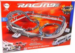 LeanToys Huge Race Track Electric Train 2in1 Racing 20km/h (12653)