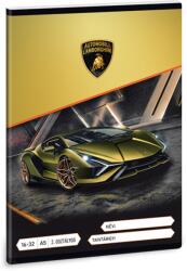 Ars Una Lamborghini fekete-arany A/5 vonalas 2. osztály 32 lap (53590664)