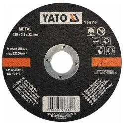 TOYA YATO 125 mm YT-6110 Disc de taiere