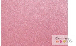  Csillámos dekorgumi - rózsaszín