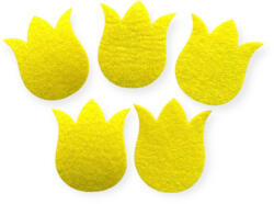 Filc figura 5db/cs - tulipán, citrom