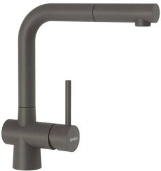 SCHOCK Baterie bucatarie SCHOCK LAIOS Silverstone Cristadur cu Dus Extractibil, granit