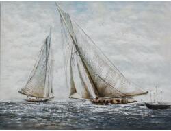 Mendola Tablou pictat manual Sailboats, dimensiunea 60x90cm