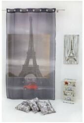Mendola Perdea Parizian Mendola Home Textiles, 140x245cm, cu inele, gri