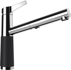 SCHOCK Baterie bucatarie granit cu dus extractibil Schock SC-510 Cristadur Magma, cartus ceramic