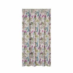 Mendola Draperie decor floral Trellise Mendola Home Textiles, 210x245cm, cu rejansa, mov-multicolora