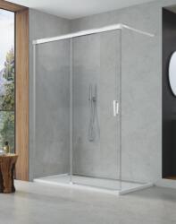 SanSwiss Cabina dus Walk-In SanSwiss Cadura CAW2 120 x H200 cm, cu usa culisanta