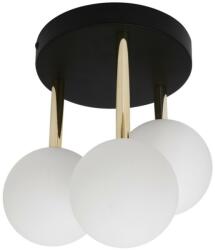 Zuma Line Plafoniera decorativa ALI 5644 Zuma Line, G9, 3x40W, negru, gold, alb