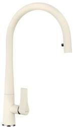 SCHOCK Baterie bucatarie Schock Gota Cristadur Magnolia cu dus extractibil, aspect granit, cartus ceramic
