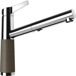 SCHOCK Baterie bucatarie granit cu dus extractibil Schock SC-510 Cristadur Bronze, cartus ceramic