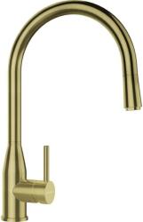 SCHOCK Baterie bucatarie Schock Kavus White Gold cu cap extractibil, cartus ceramic