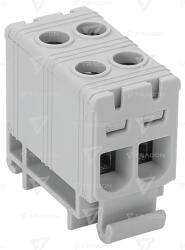 Tracon Főáramköri leágazó kapocs, sínre szerelhető, szürke 1.5-16mm2, max. 1000VAC, 1500VDC, max. 85A (FLEAL-16/2)