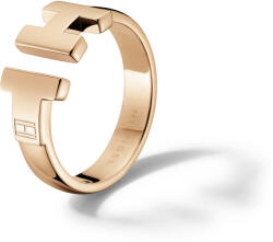 Tommy Hilfiger Vörös arannyal bevont luxus nemesacél gyűrű TH2700862 52 mm