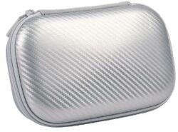 ZIPIT Penar cu fermoar ZIPIT Carbon Storage Box cu buzunar interior (Argintiu) (ZP-375878) Penar