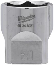 Milwaukee Cheie tubulara ⅜ ″ - 21 mm (4932479997) - bricolaj-mag Set capete bit, chei tubulare