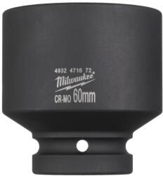 Milwaukee 60 mm 1" impact socket short (4932471672) - bricolaj-mag