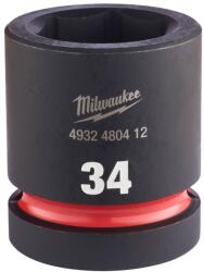 Milwaukee 34 mm 1" impact socket STD - 1pc (4932480412) - bricolaj-mag