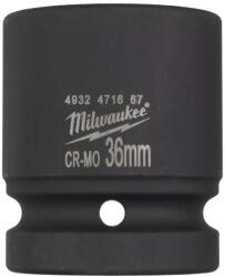 Milwaukee 36 mm 1" impact socket short (4932471667) - bricolaj-mag Set capete bit, chei tubulare
