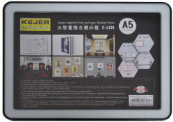 KEJEA Display nume din plastic, 210 x 148mm, KEJEA - negru (KJ-K-1305-BK)