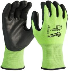 Milwaukee Hi-Vis Cut C Gloves - 7/S - 1pc (4932479721) - bricolaj-mag