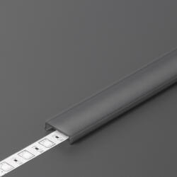 Topmet LED profil fedél "C3" klikk fekete (F1000241)