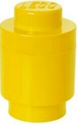 LEGO® Cutie de depozitare LEGO® rotundă - galben 123 x 183 mm (SL40301732akcia)