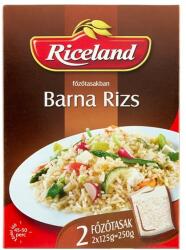 Riceland Főzőtasakos rizs RICELAND Barna 2x125g - homeofficeshop