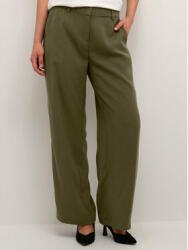 Cream Pantaloni din material Crcocamia 10611708 Verde Regular Fit